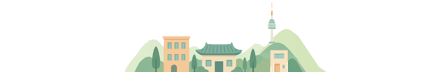 대한민국 마을 배경